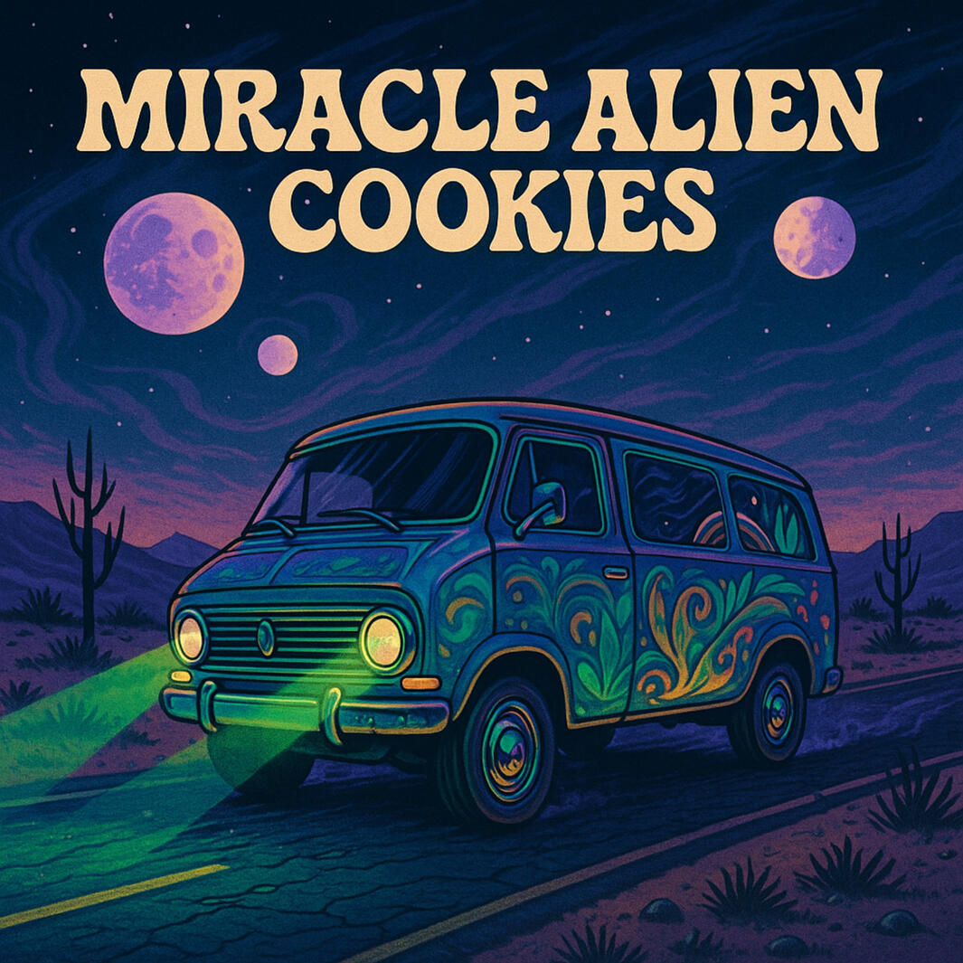 MAC (Miracle Alien Cookies) album cover artwork